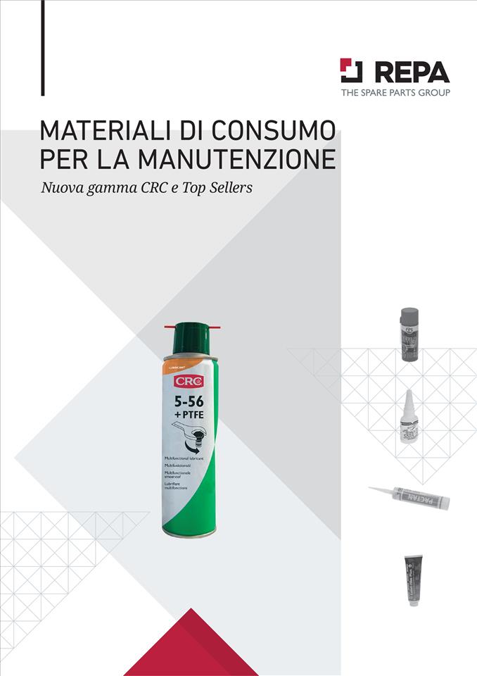 MATERIALI DI CONSUMO PER LA MANUTENZIONE 07/2022